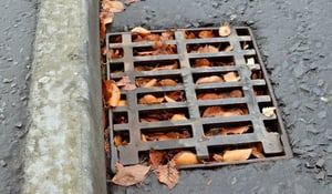 Blocked Storm Drain