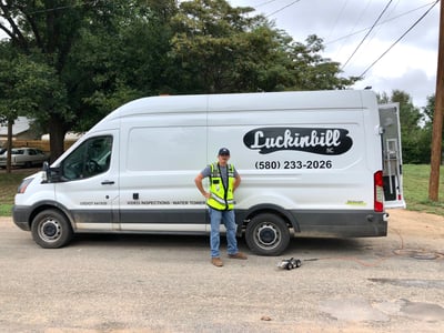 Luckinbill, Inc.'s work truck