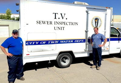 Troy, Mi Envirosight Sewer Inspection Truck