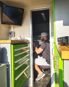 Carolina's Underground Operator in Inspection Van