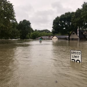 Flooding Hurricane Harvey