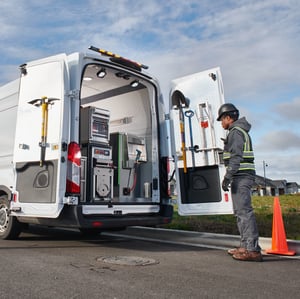 Sewer Inspection Vehicle and Tools