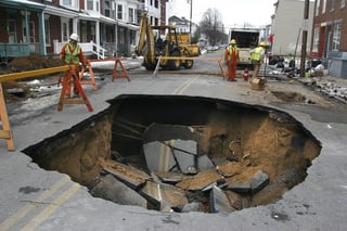 Sinkhole from LancasterOnline