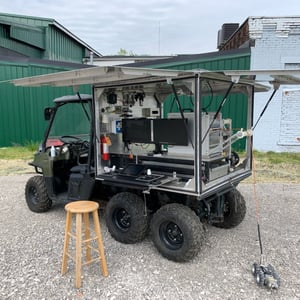 Off-road Sewer Inspection Vehicle