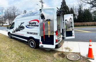 Quality Pipe Cleaning Inspection Van