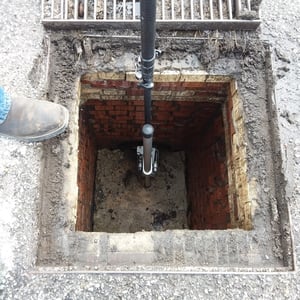 Quickview airHD in manhole