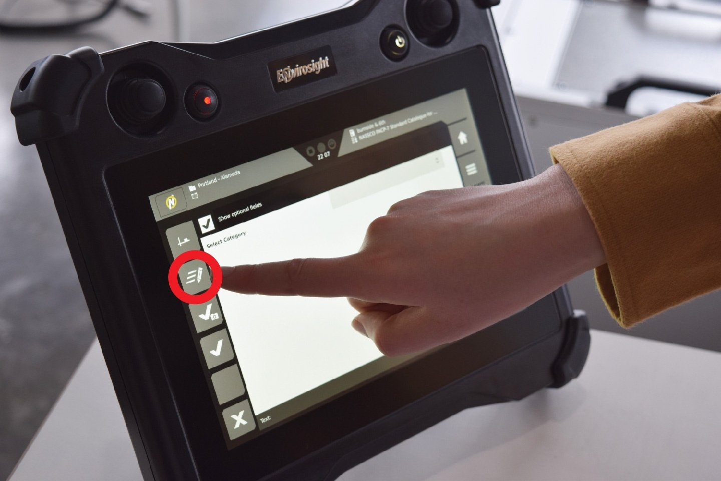 How to Catalog Inspection Observations on the VC500